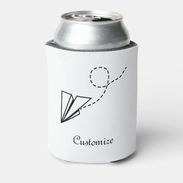 Flugzeug fliegen Thunder_Cove Dosenkühler (Kanne Rückseite)