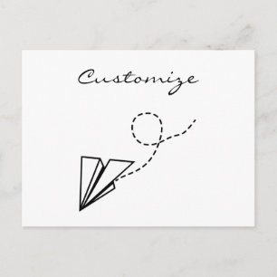 Flugzeug fliegen Thunder_Cove Postkarte