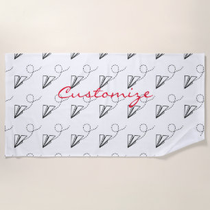 Flugzeug fliegen Thunder_Cove Strandtuch