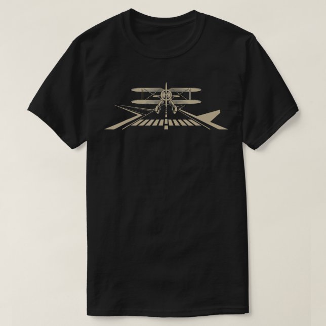 Flugzeug Flight Airplane Copilot Aviation Pi T-Shirt (Design vorne)