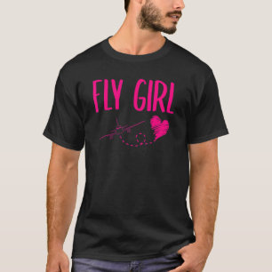 Flugzeug Flugzeug Flug Pilot Luftfahrzeug Luftfahr T-Shirt