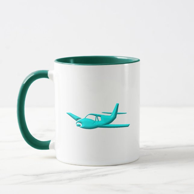 Flugzeug/Flugzeug Tasse (Links)