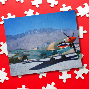 Flugzeug Foto Pilot Vintage Luftfahrt Spiel Nacht Puzzle
