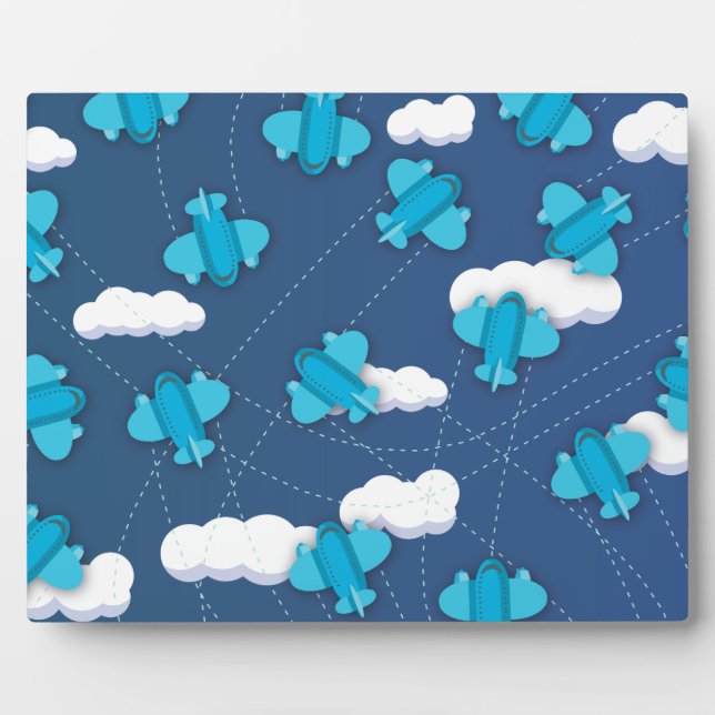 Flugzeug Fotoplatte (Vorderseite)