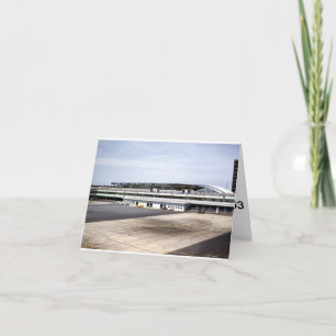 Flugzeug-Gruß-Karten Karte