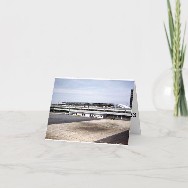 Flugzeug-Gruß-Karten Karte (Vorderseite)