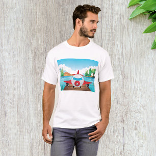 Flugzeug in der Natur T-Shirt