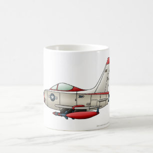 Flugzeug-Jet-Kämpfer-Militärflugzeug-Tassen Kaffeetasse