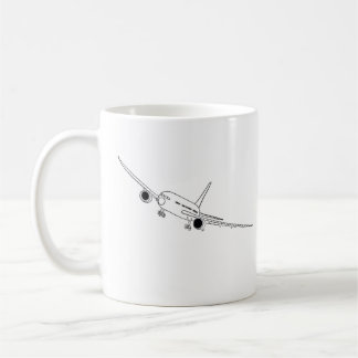 Flugzeug Kaffeetasse