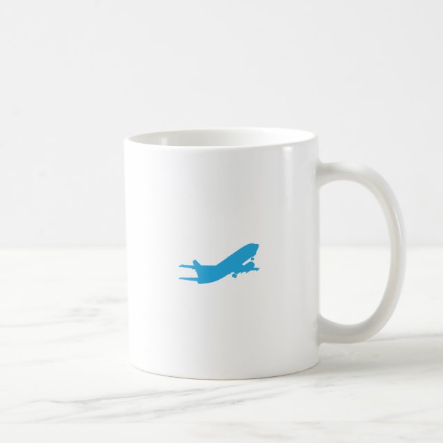 Flugzeug Kaffeetasse (Rechts)