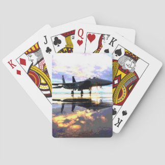 Flugzeug kämpfen Jet-Spielkarten Spielkarten