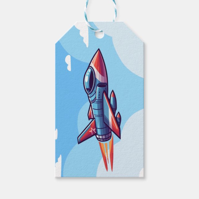 Flugzeug/Kampfflugzeug Geschenkanhänger (Vorderseite)