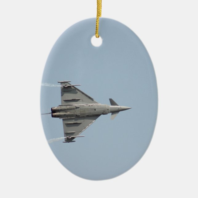 Flugzeug Keramik Ornament (Vorne)