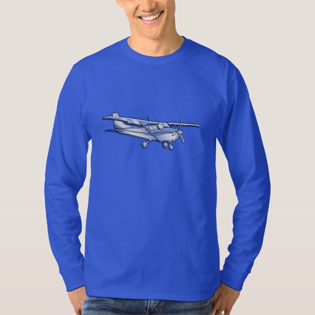 Flugzeug-klassische T-Shirt (Vorderseite)
