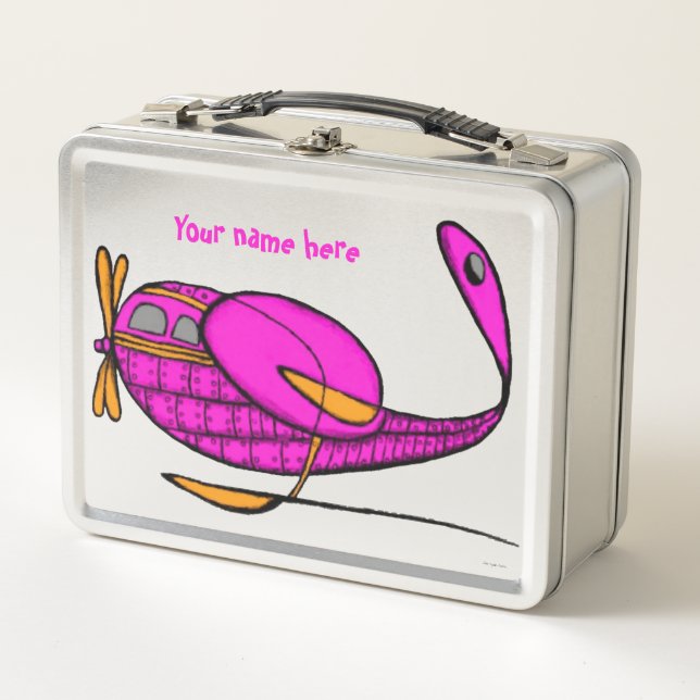 Flugzeug Lunchbox (Vorderseite)