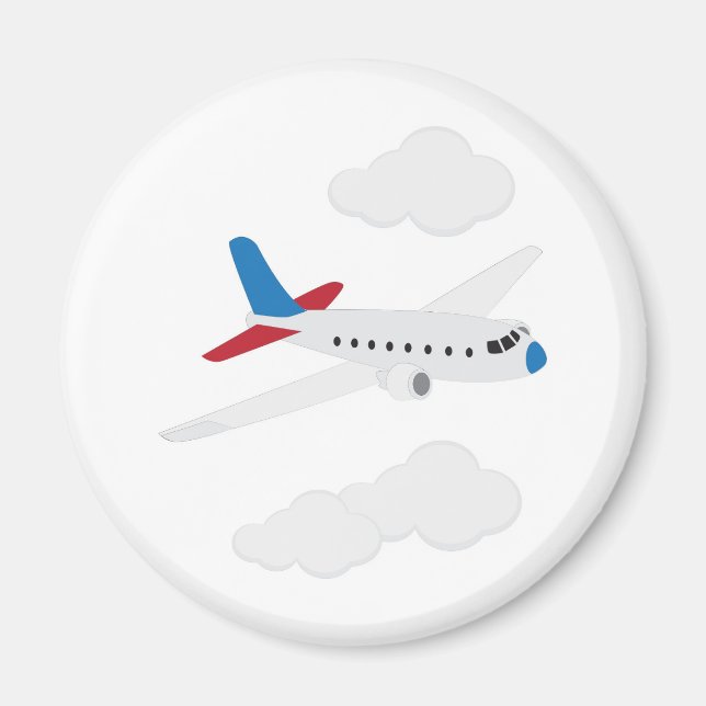 Flugzeug Magnet (Vorne)