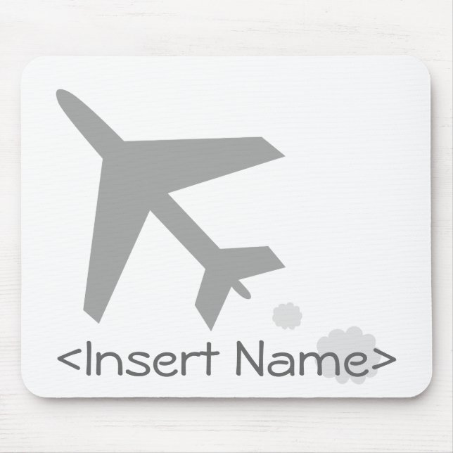 Flugzeug Mousepad (Vorne)