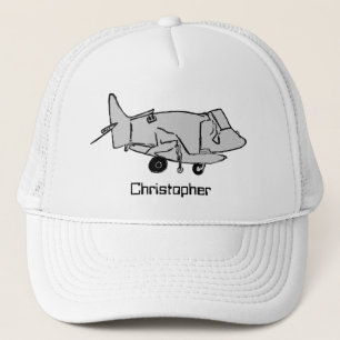 Flugzeug, Personalisiert Truckerkappe