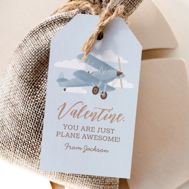 Flugzeug Phantastisch Airplane Kids Valentinstag Geschenkanhänger (Von Creator hochgeladen)