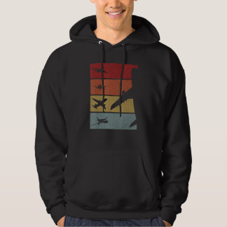 Flugzeug Pilot Flugzeuge Männer Hoodie