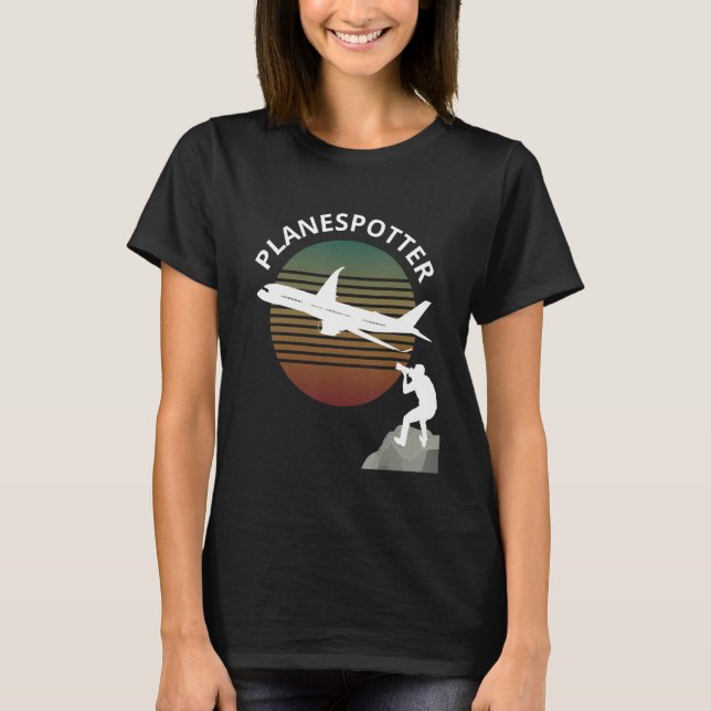 Flugzeug-Pilotin Flugzeughandwerk 3 T-Shirt (Vorderseite)