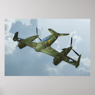 Flugzeug Poster