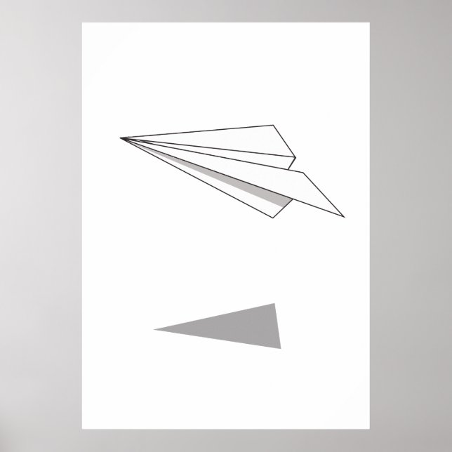 Flugzeug Poster (Vorne)