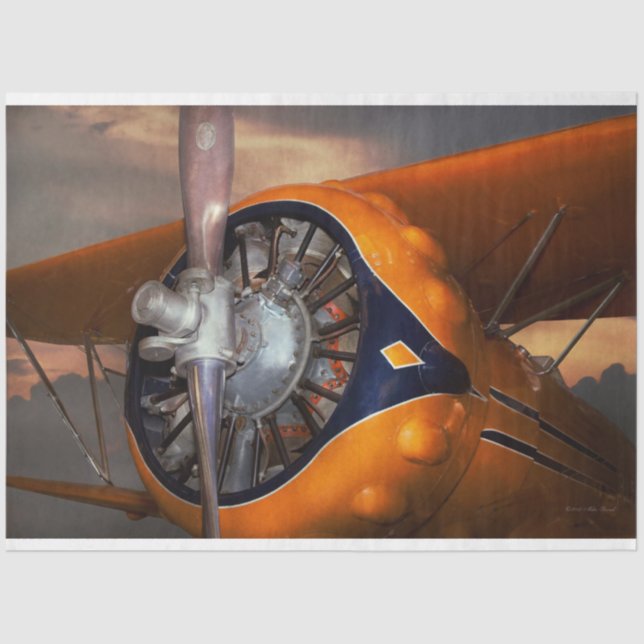 Flugzeug - Prop - The Gulfhawk Seidenpapier (Vorderseite)