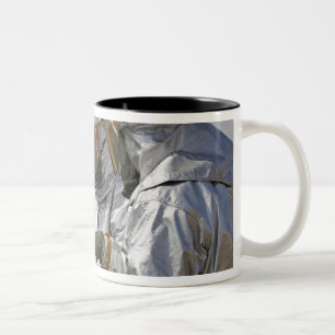 Flugzeug-Rettungs-Feuerwehrmann-Marinesoldaten Zweifarbige Tasse