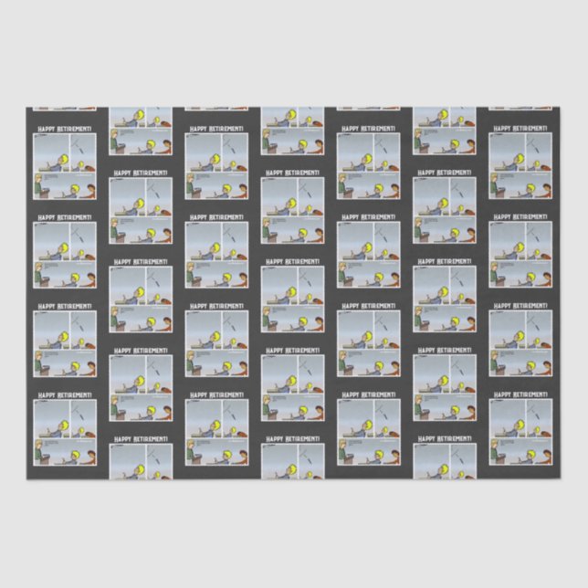 Flugzeug Seidenpapier (Vorderseite)