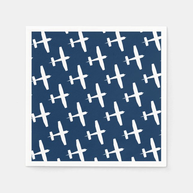 Flugzeug Serviette (Vorderseite)