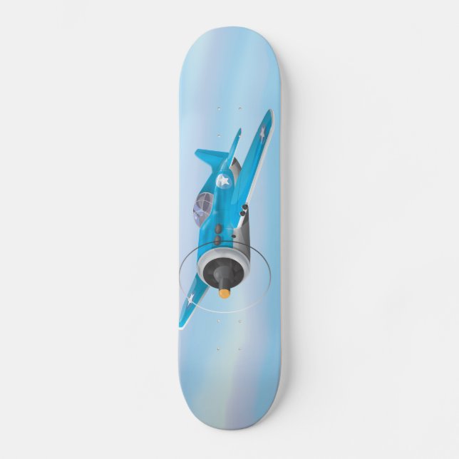 Flugzeug Skateboard (Vorderseite)