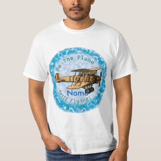 Flugzeug-T - Shirt (Vorderseite)