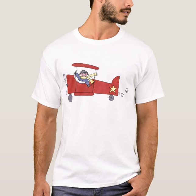 Flugzeug T-Shirt (Vorderseite)