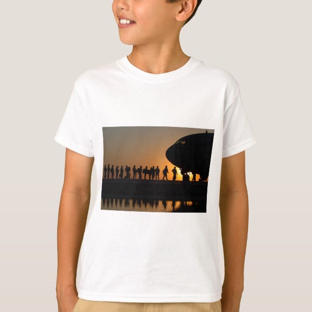 Flugzeug T-Shirt (Vorderseite)