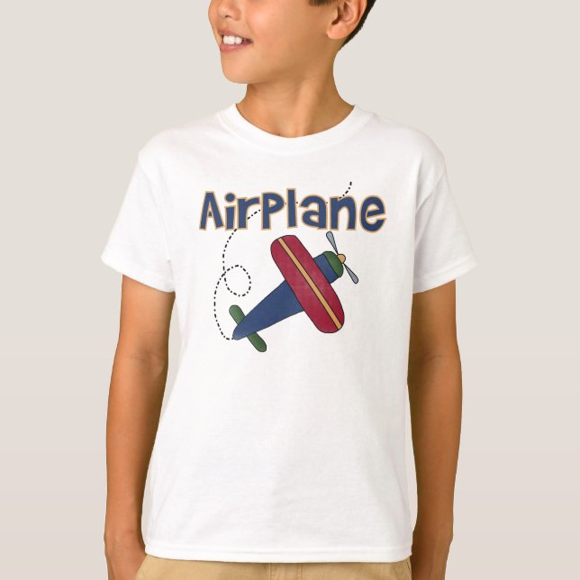 Flugzeug T-Shirt (Vorderseite)