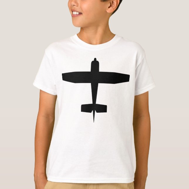Flugzeug T-Shirt (Vorderseite)