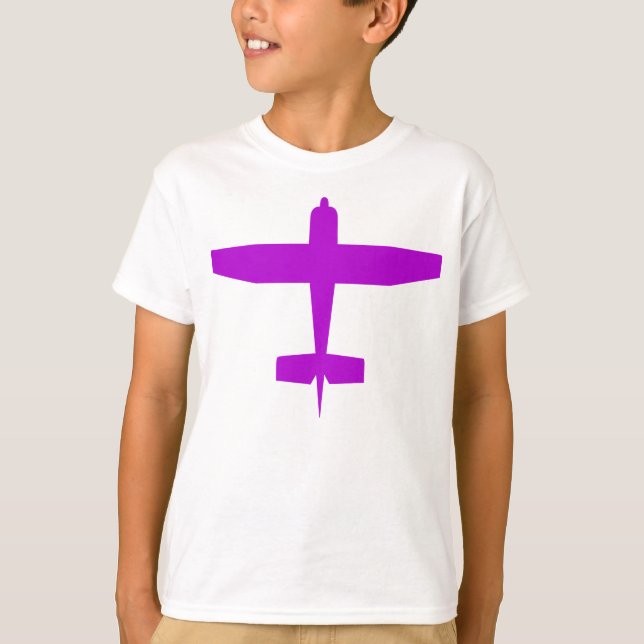 Flugzeug T-Shirt (Vorderseite)