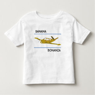 Flugzeug-T - Shirt, Beechcraft Goldgrube Kleinkind T-shirt