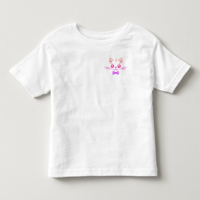 Flugzeug T-Shirt mit Katzenpunch (Vorderseite)