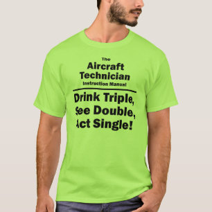 Flugzeug-Technologie T-Shirt