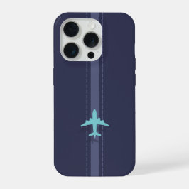 Flugzeug Thema iPhone 15 Pro Hülle