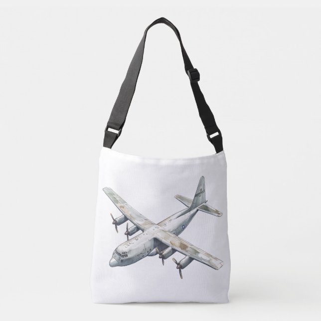 Flugzeug Tragetaschen Mit Langen Trägern (Vorderseite)