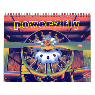 Flugzeug Triebwerk Kalender 15 Monat 2012