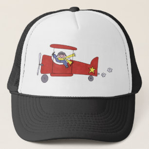 Flugzeug Truckerkappe