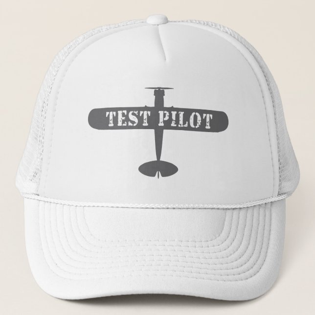Flugzeug-u. Test-Pilot Truckerkappe (Vorderseite)