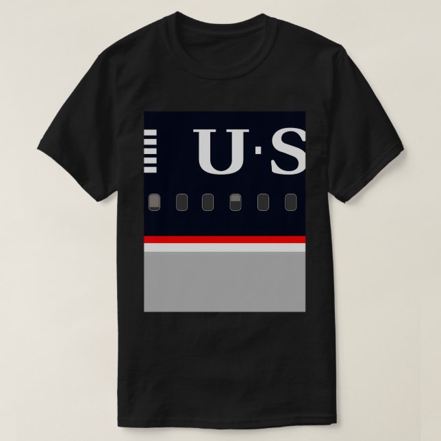 Flugzeug: US Airways T-Shirt (Design vorne)