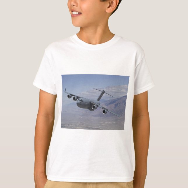 Flugzeug Verkehr T-Shirt (Vorderseite)