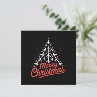 Flugzeug-Weihnachtsbaum-Pilot
