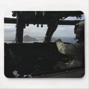 Flugzeugbesatzungsannäherung Farallon Insel Mousepad